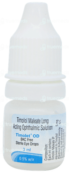 Timolet Od Eye Drops 3ml Timolet Od Eye Drops 3ml