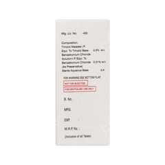 Timolo 0.5% Eye Drops 5Ml