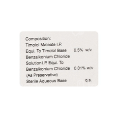 Timolo 0.5% Eye Drops 5Ml
