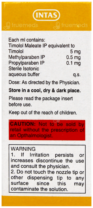 Timolong Eye Drops 5Ml