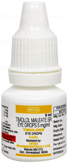 Timolong Eye Drops 5Ml
