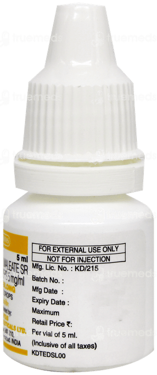 Timolong Eye Drops 5Ml