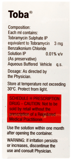 Toba Eye Drops 5ml Toba Eye Drops 5ml