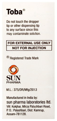 Toba Eye Drops 5ml Toba Eye Drops 5ml