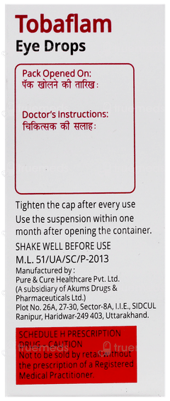 Tobaflam Eye Drops 5Ml
