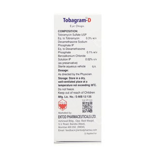 Tobagram D Eye Drops 10Ml