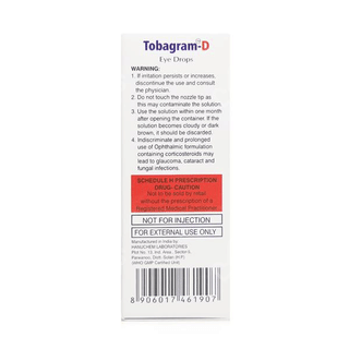 Tobagram D Eye Drops 10Ml