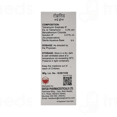 Tobracid Eye Drops 5ml Tobracid Eye Drops 5ml