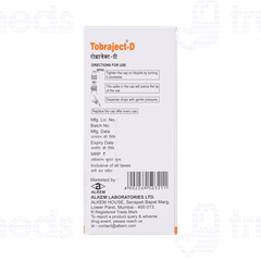Tobraject D Eye Drops 10ml