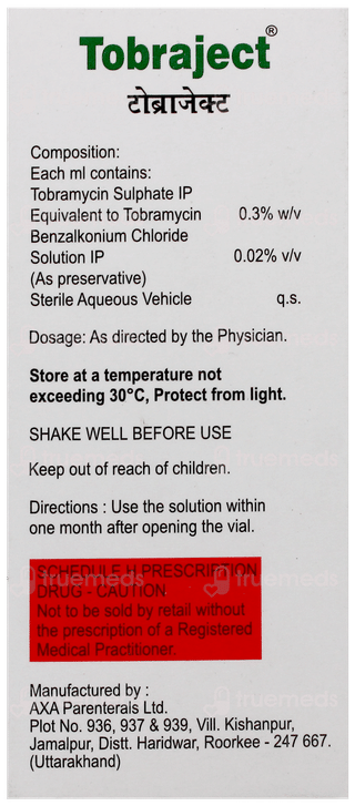 Tobraject Eye Drops 10Ml