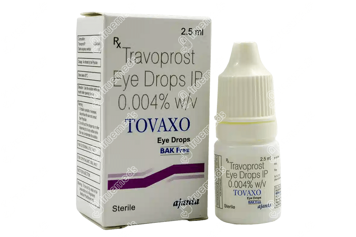 Tovaxo 0004 Eye Drops 25 Ml - Uses, Side Effects, Dosage, Price | Truemeds