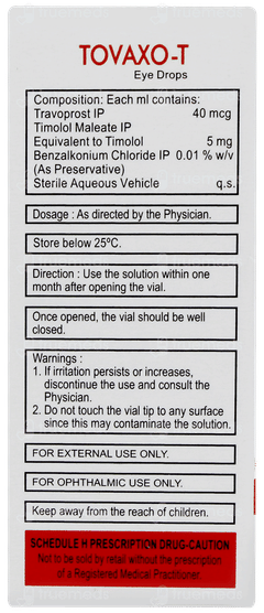 Tovaxo T Eye Drops 2.5ml