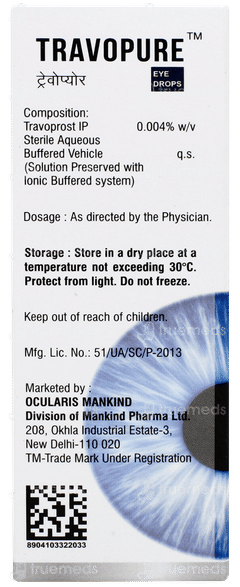 Travopure Eye Drops 3ml Travopure Eye Drops 3ml