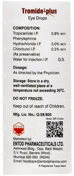 Tromide Plus Eye Drops 5ml