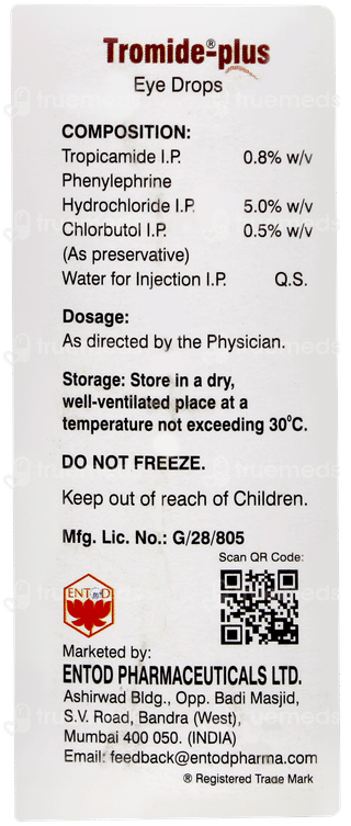 Tromide Plus Eye Drops 5ml