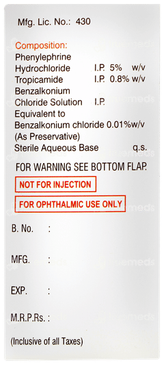 Tropico Plus Eye Drops 5ml