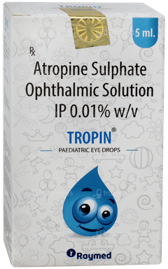 Tropin Paediatric Eye Drops 5ml