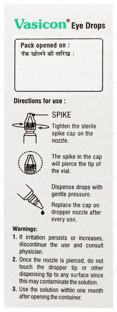 Vasicon Eye Drops 10ml
