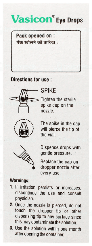 Vasicon Eye Drops 10ml
