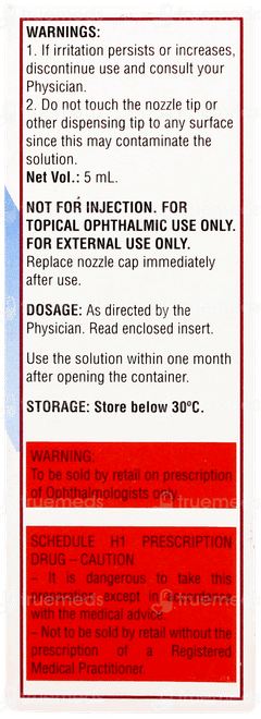 Vigadexa Ophthalmic Solution 5ml Vigadexa Ophthalmic Solution 5ml