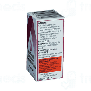 Vigamox Ophthalmic Solution 5ml