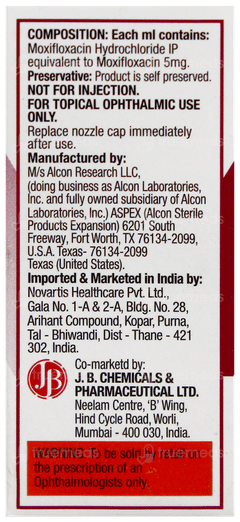 Vigamox Ophthalmic Solution 5Ml Vigamox Ophthalmic Solution 5Ml