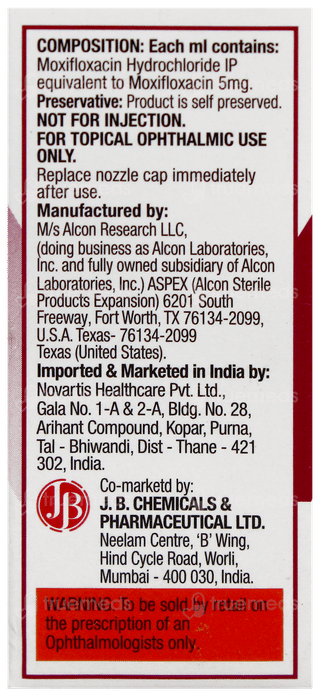 Vigamox Ophthalmic Solution 5Ml