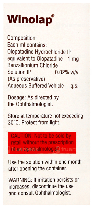 Winolap Eye Drops 5ml