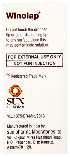 Winolap Eye Drops 5ml Winolap Eye Drops 5ml