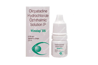 Winolap Ds 0.2 % Eye Drops 2.5 ML