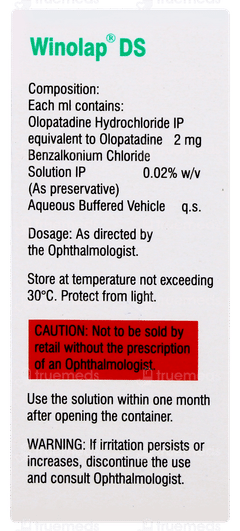 Winolap Ds Eye Drops 2.5ml