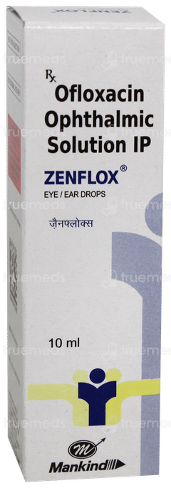 Zenflox Eye/Ear Drops 10Ml Zenflox Eye/Ear Drops 10Ml