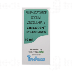 Zincoren Eye/ear Drops 10ml