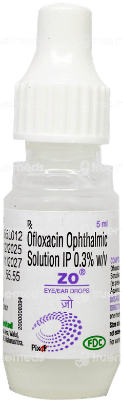 Zo Eye/ear Drops 5ml