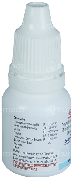 Zoline Plus Eye Drops 10Ml
