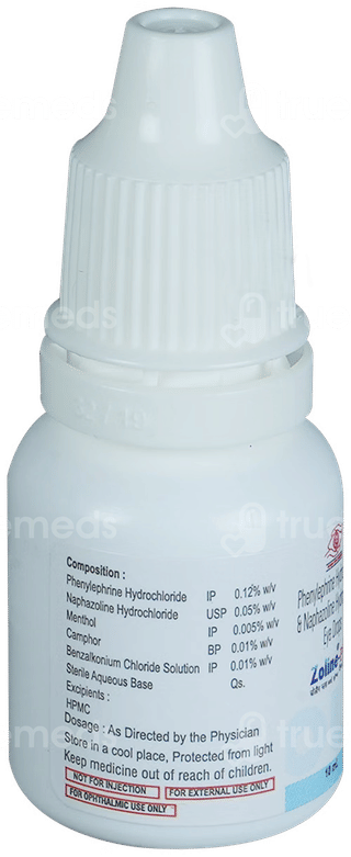 Zoline Plus Eye Drops 10Ml