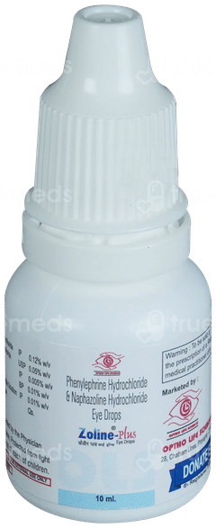 Zoline Plus Eye Drops 10Ml