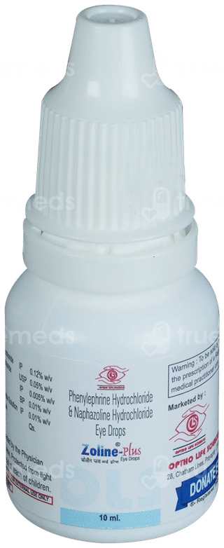 Zoline Plus Eye Drops 10Ml