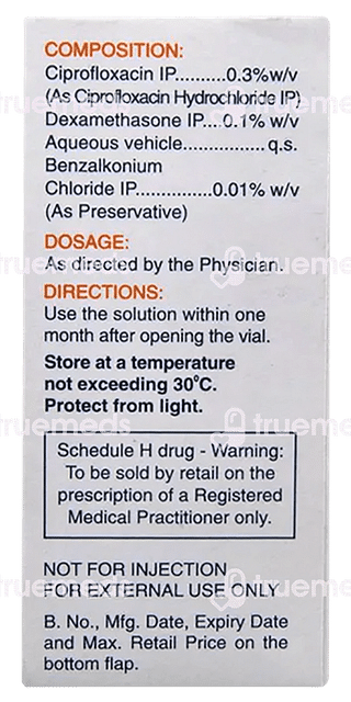 Zoxan D 0.3/0.1 % Eye/ear Drops 5 ML