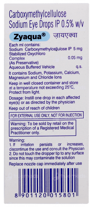 Zyaqua Eye Drops 10ml