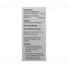 Zymaxid Ophthalmic Solution 2.5ml