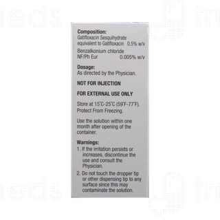 Zymaxid Ophthalmic Solution 2.5ml