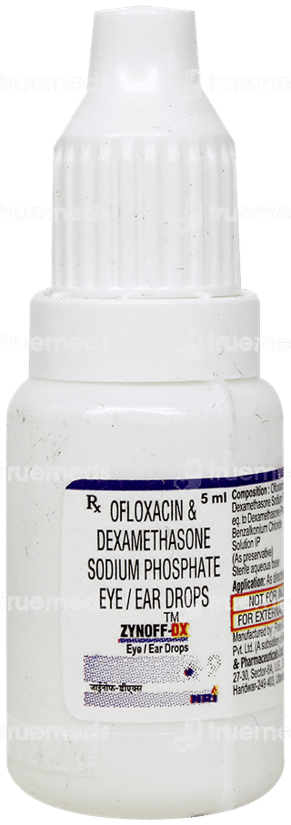 Zynoff Dx Eye/Ear Drops 5Ml