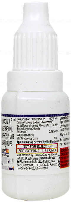 Zynoff Dx Eye/Ear Drops 5Ml Zynoff Dx Eye/Ear Drops 5Ml