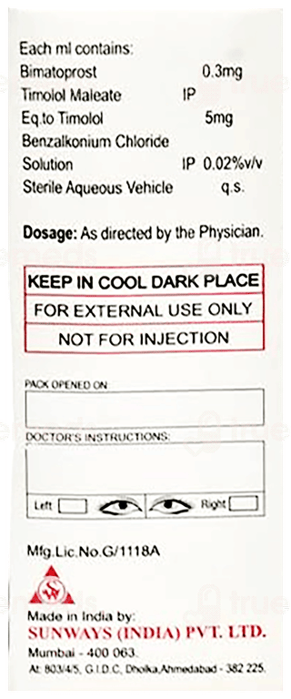 Bpros T Ophthalmic Solution 5Ml