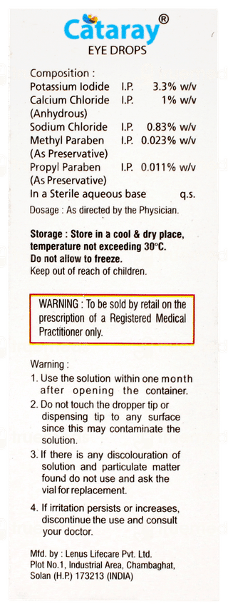 Cataray Eye Drops 10ml