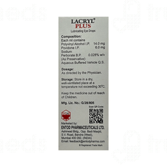 Lacryl Plus Eye Drops 10ml