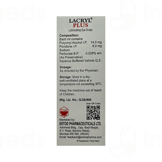 Lacryl Plus Eye Drops 10ml