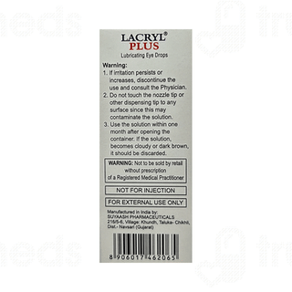 Lacryl Plus Eye Drops 10ml