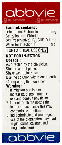 L Pred Ophthalmic Suspension 5ml L Pred Ophthalmic Suspension 5ml